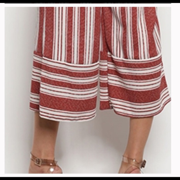 Stripe Wide Leg Jumpsuit🔥❤️🔥Flash Sale🔥❤️🔥 - Picture 4 of 4